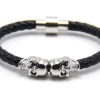 Armband Skull Leder