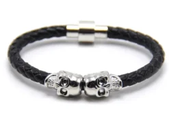 Armband Skull Leder