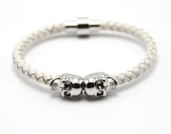 Armband Skull Leder