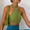 Bandage Crop Top Greeny