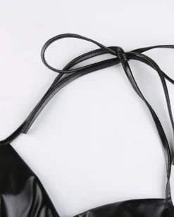 Bandage Leder Style BH Top Ida