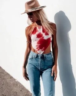 Batik Crop Top Cadiz