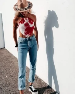 Batik Crop Top Cadiz