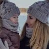 Beanies Bommel Wintermützen Mam & Kids
