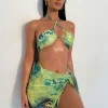 Bikini Set Tropical Green