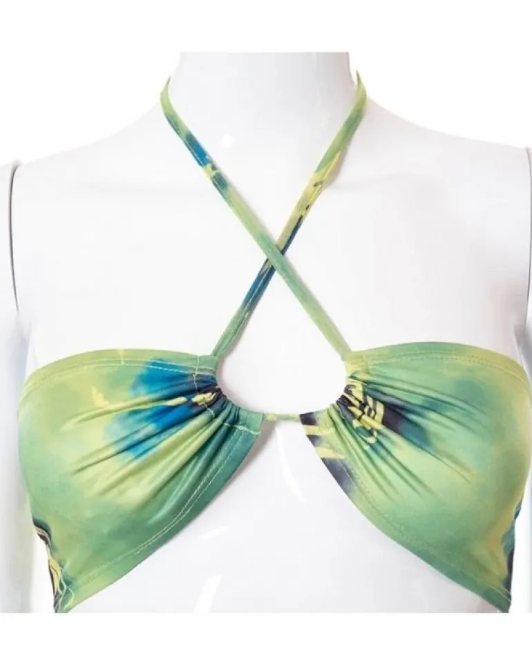 Bikini Set Tropical Green