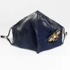 Blaue Designer Maske Shiny Bee