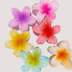 Blumen Haarklammer Lotus