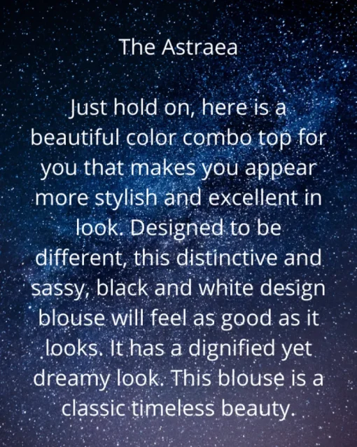 Bluse The Astraea