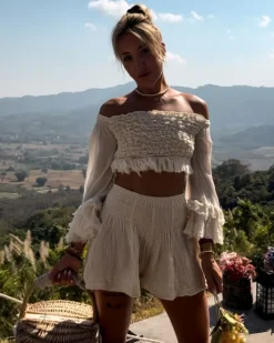 Boho Crop Shirt Isla