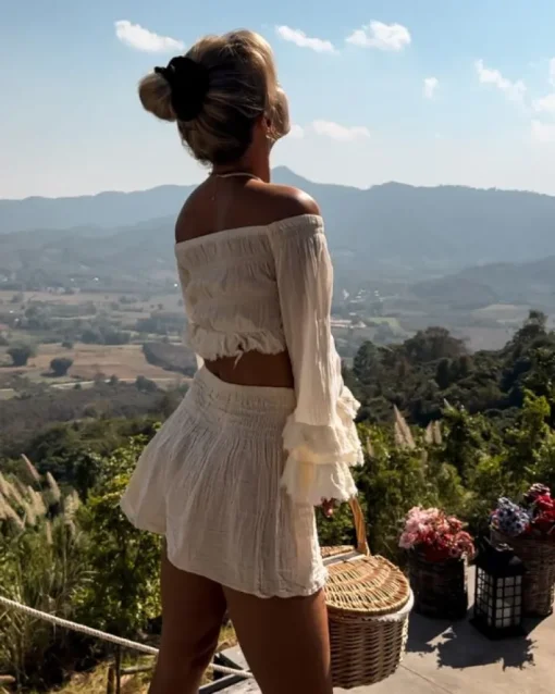 Boho Crop Shirt Isla
