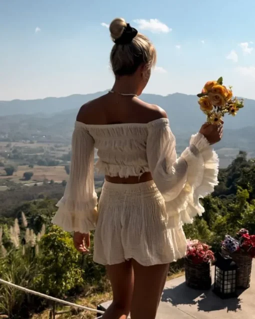 Boho Crop Shirt Isla
