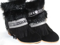 Botas negro Flausch