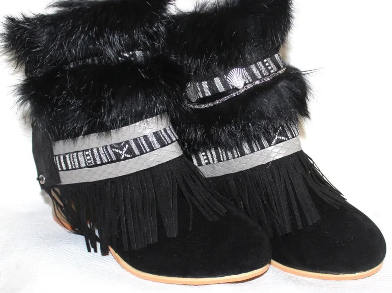 Botas negro Flausch