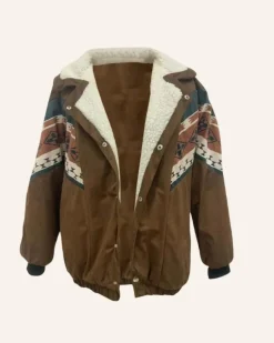 Braune Boho Jacke Lou