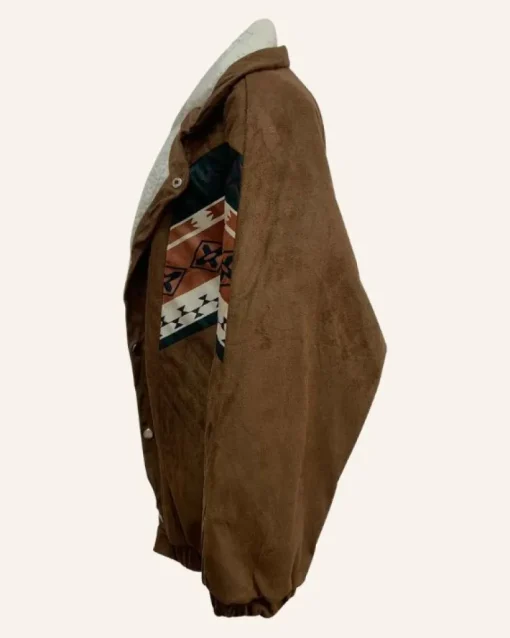 Braune Boho Jacke Lou