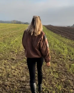 Braune Boho Jacke Lou