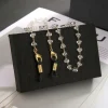 Brillen- Maskenkette Clear Stones
