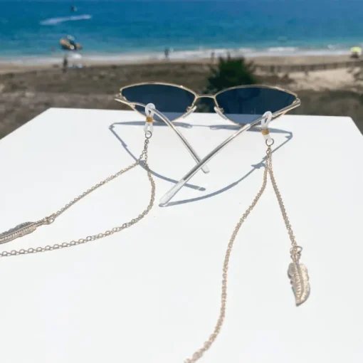 Brillenkette Feathers