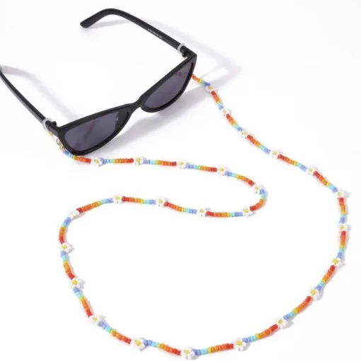 Brillenketten Flower Power