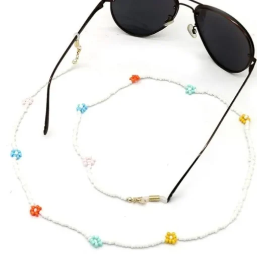 Brillenketten Flower Power