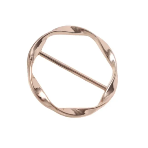 Brosche Tuch Ring Joy