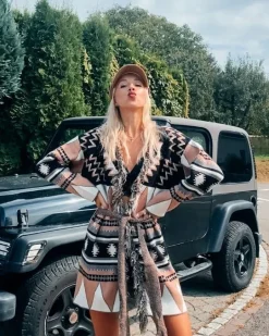 Cardigan Strickjacken Boho Malou