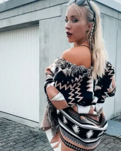 Cardigan Strickjacken Boho Malou