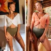 Crochet Crop Shirt Twisted Caraiva