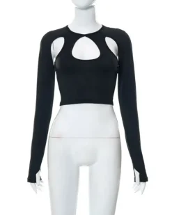 Cut-Out Rave Shirt Liora