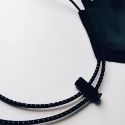 Damen Kettenmaske schwarz Loan