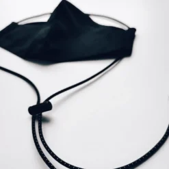 Damen Kettenmaske schwarz Loan