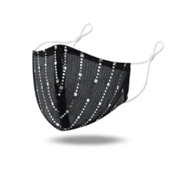 Designer Glitzer Mask Lucy