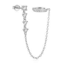 Ear Cuff Ohrring Mona - Silber 925