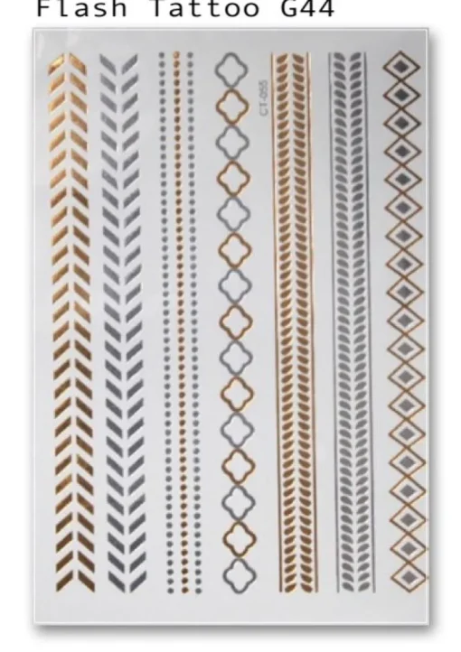 FLASH TATTOO's GOLD (grosse Bögen)