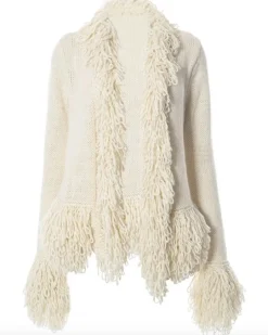 Fransen Boho Strickjacke Tara