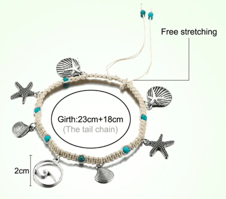 Fusskette Beach Vibes
