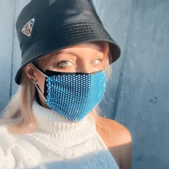 Glitzer Maske Bling Bling