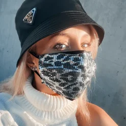 Glitzer Maske Bling Bling