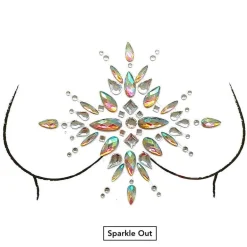 Glitzersteine Brust The Sparkle Collection