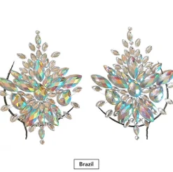 Glitzersteine Brust The Sparkle Collection