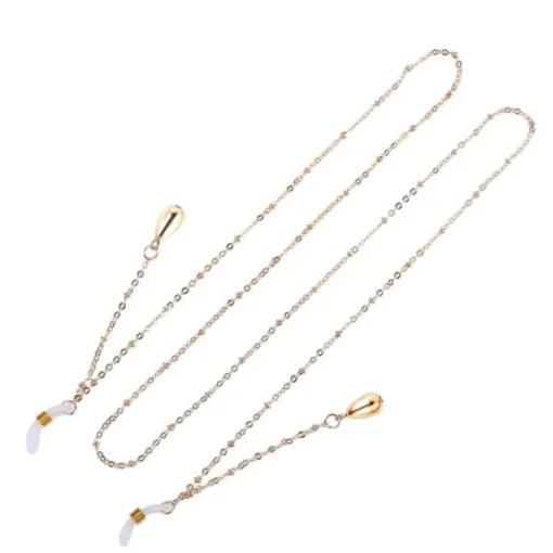Goldene Brillenkette The Drop