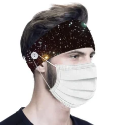 Haarband Maske Galaxy