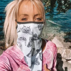 Hals-Mund Covid-Schutz Schmätterling