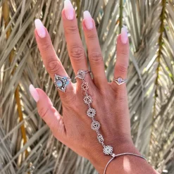 Handkette Armband Chakra Power