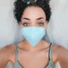 Hellblaue FFP2 Masken Zertifiziert