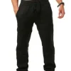 Herren Baumwolle Hose Mike