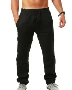 Herren Baumwolle Hose Mike
