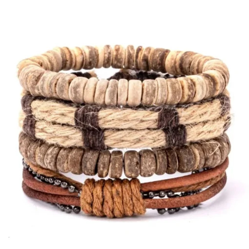 Herren Boho Armband Set Asher