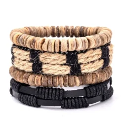 Herren Boho Armband Set Asher
